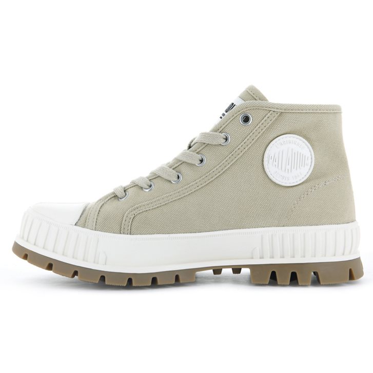 Dámské Tenisky Palladium Pallashock Mid OG High Tops Světle Zelene | CZ AYV-43E